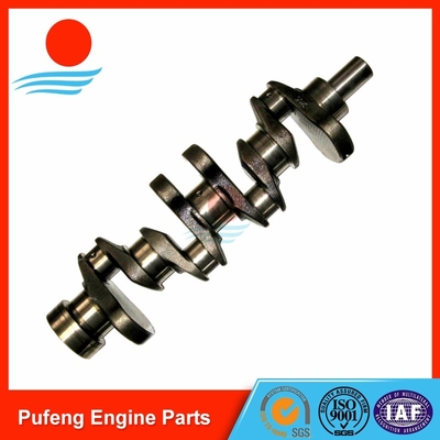 China crankshaft for Nissan forklift, casting steel K15 K21 crankshaft 12201-FU400 91H20-00990 91H20-00980 12201-50K00 supplier